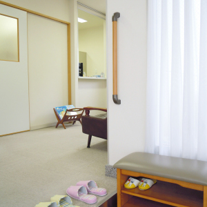 西村歯科受付 入り口